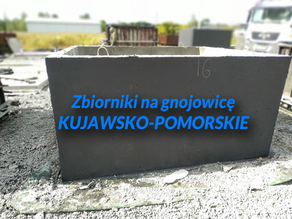 Zbiorniki na gnojowicę betonowe Kujawsko-pomorskie